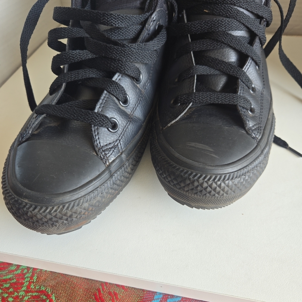 Converse Chuck Taylor Berkshire Boot Cold Fusion Triple Black 171447C Men's 12 - Picture 5 of 5